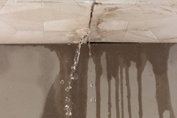 Professional Burst Pipe Cleanup technician working in Butner, NC